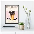 Picture of Taiwanese Bubble Tea _GroupedProduct_Rectangle_Portrait_Canvas_Framed_