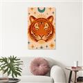 Picture of The third eye tiger _GroupedProduct_Rectangle_Portrait_Unframed_Print_Only_