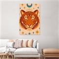 Picture of The third eye tiger _GroupedProduct_Rectangle_Portrait_Unframed_Print_Only_