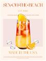 Picture of Sex on the Beach Drink _GroupedProduct_Rectangle_Portrait_Unframed_Print_Only_